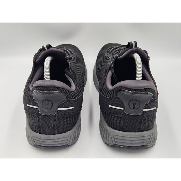 Orthofeet Yari Men’s Walking Shoes Black Grey Size 9 D Diabetic Comfort Sneakers main image 5